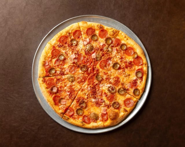 Meat Lovers Pizza.
